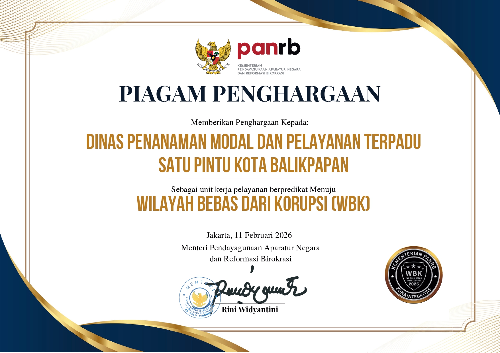Penghargaan